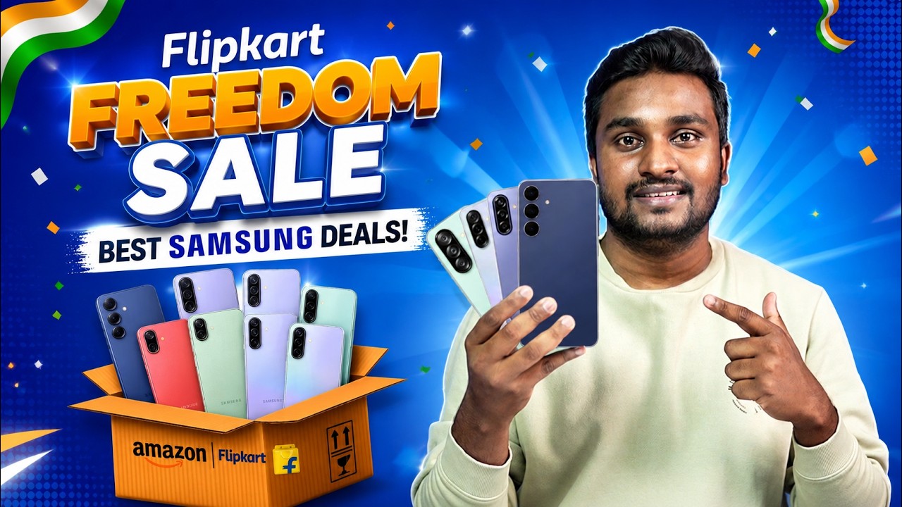 Top Best Samsung Deals 😍 | Flipkart Freedom Sale🔥
