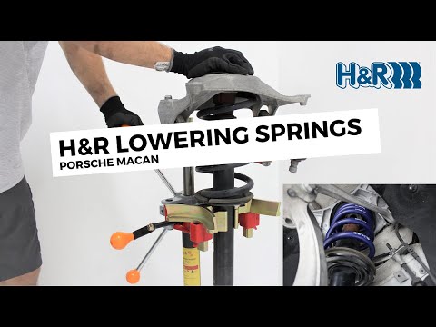 Porsche Macan - H&R Lowering Springs Install
