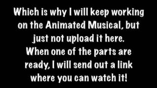 GOOD News Regarding the Animated Musical