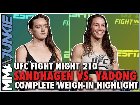 UFC Fight Night 210 Weigh-In Highlights: Bout Canceled After Weight Miss