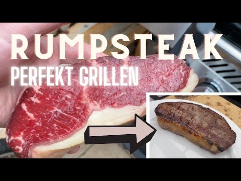Grilling RUMP STEAK properly: Get the perfect STEAK on your GAS GRILL in just a few minutes!
