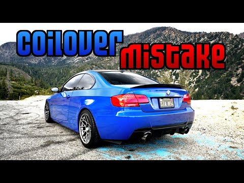 Common Coilover Mistake! BMW E9X 3 Series + Random Maintenance and Fried Trans - E92 335i