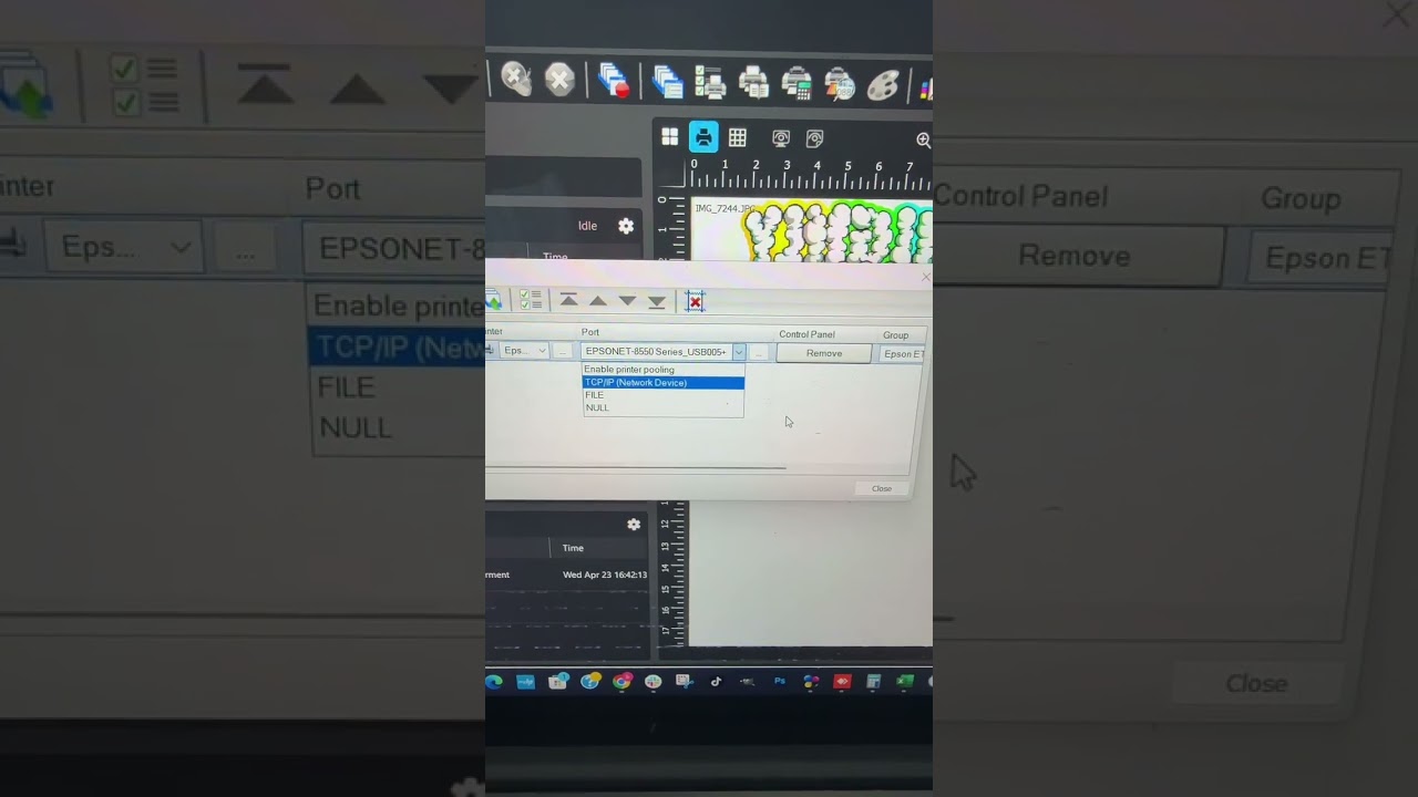 Mincey If your printer can’t connect to Cadlink do this #tshirtbusiness #tshirtprinting #dtfprinting