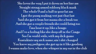 Akon - Throw Dat D  (Lyrics On Screen)