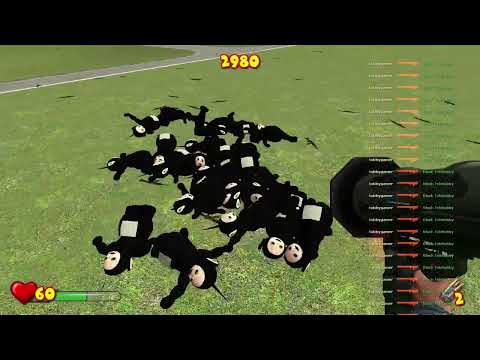 I BLEW UP 301 TELETUBBIES in gmod
