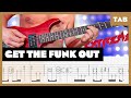 Extreme Get The Funk Out Guitar Tab Lesson Cover Tutorial