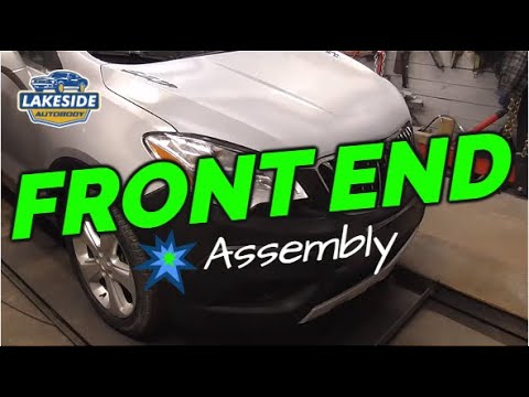 Installing the Bumper Assembly, Headlights & Other Front End Parts