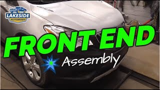 Installing the Bumper Assembly, Headlights & Other Front End Parts