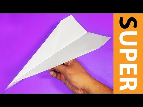 Jak zrobić najszybszy samolot z papieru • Kandydat na rekord świata • Papierowy samolot Diy