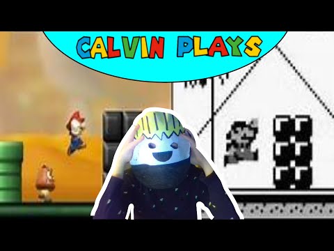 calvin plays new super mario land