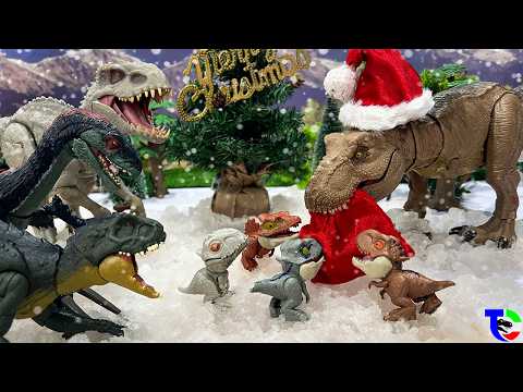 UNSETTLED CHRISTMAS at Dinosaur Island🎄Special Episode| Jurassic World Toy Movie| TCF CREATOR
