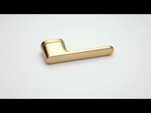 Миниатюра изображения товара Ручка дверная Lockstyle AKIK MOV BB (матовое золото)