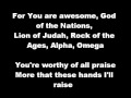 Casting Crowns Life of Praise Lyrics