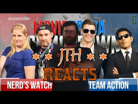 Movie Trivia Schmoedown: The Nerd's Watch vs. Team Action REACTION (JTH Reacts)