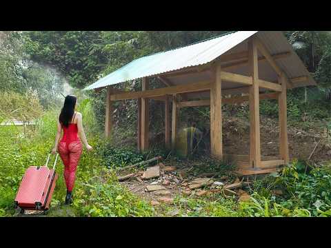Full video: 366 Days Young Woman Abandons City Life To bought a plot of forest land develop a farm