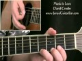 How To Play David Crosby Music is Love (preview only)