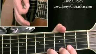 How To Play David Crosby Music is Love (preview only)