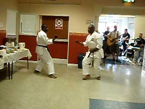 Melusi & Tawanda Karate Demo