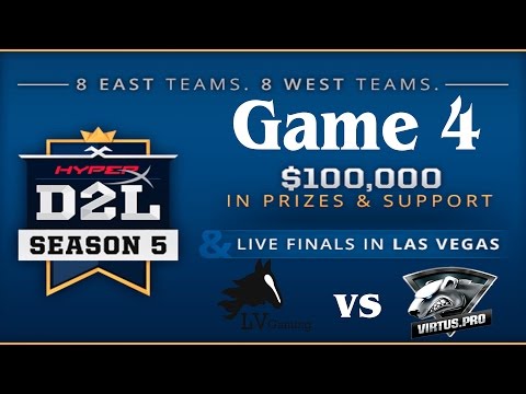 LV Gaming vs VP.Polar #4 (bo5)| HyperX D2L Season 5 Grand Finals