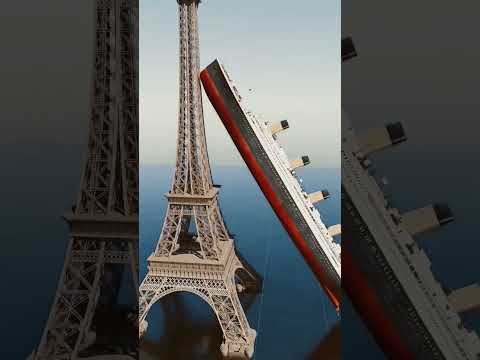 Size of titanic is same to the Eiffel tower|Sayantan VLOG#like #subscribe#comment #share #follow|√π÷