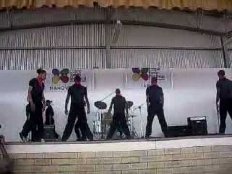 Warning dance crew Cape Town