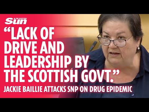 Jackie Baillie rips through SNP inaction, hypocrisy & deflection over Scotland's drug death epidemic
