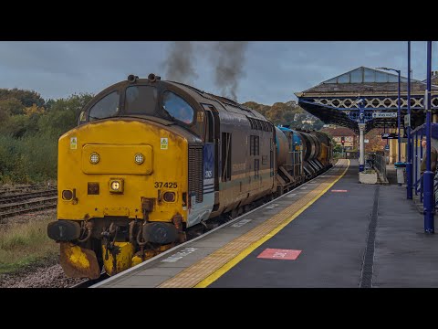 37425 and 37422 erupting out of Malton