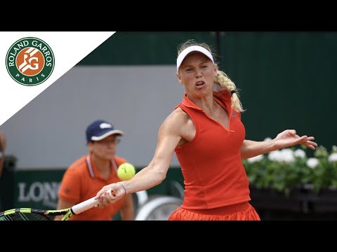 Caroline Wozniacki v Jaimee Fourlis Highlights - Women's First Round 2017 | Roland-Garros