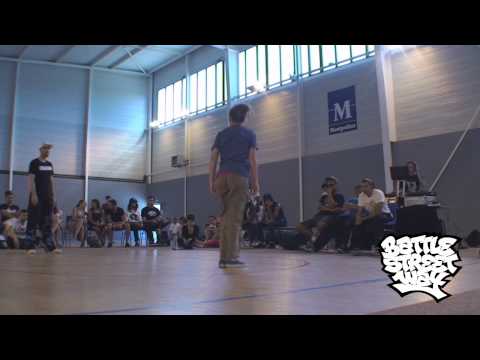 BATTLE STREET WAY 2013 - ACTE 1 - POPPING - 1/4 - Optimus Flow VS Leïla