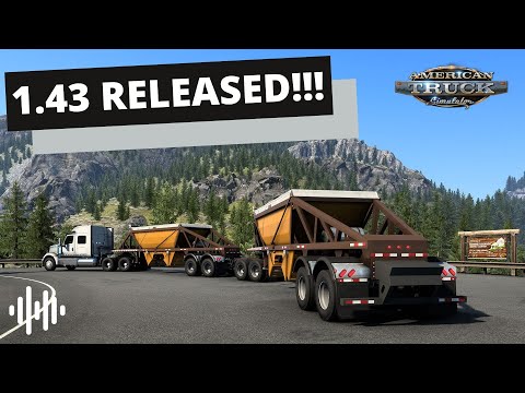 ATS UPDATE 1.43 RELEASED!!! | American Truck Simulator (ATS) 1.43 | Prime News