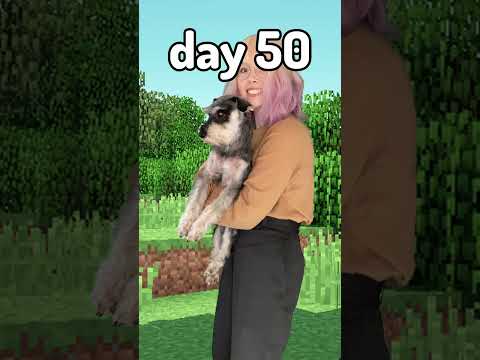 Minecraft 100 days, but its REAL LIFE