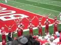 Ohio State Buckeyes-Cheerleaders cheering(=