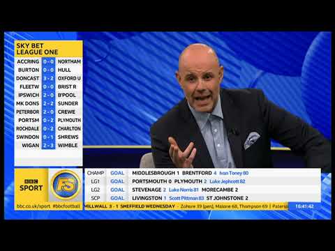 BBC One Lon Final Score 6th February 2021