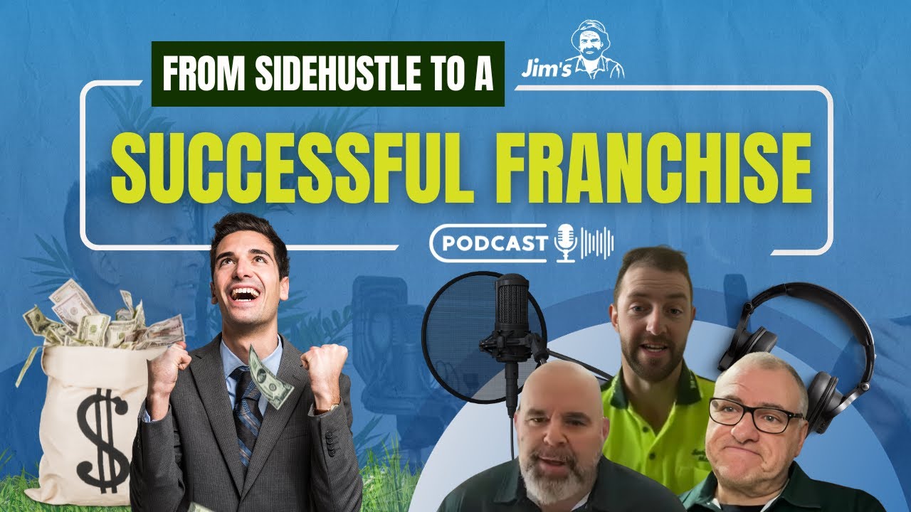 Leaving 20 years in the automotive industry to start a Jim's Mowing franchise! Interview with Nathan Boyce