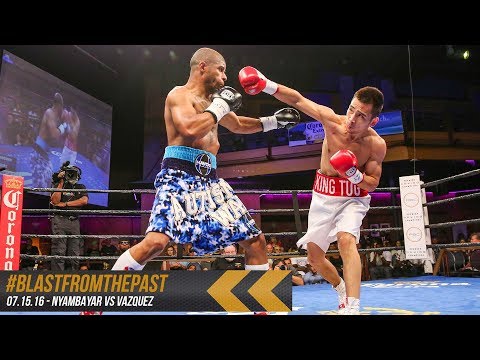 Blast from the Past: Nyambayar RD1 KO of Vazquez