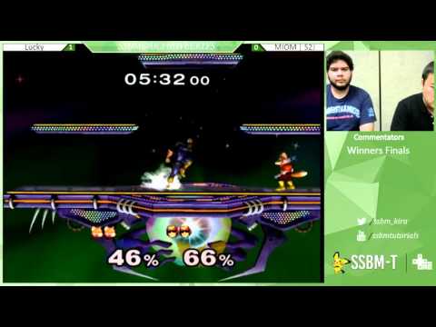 UCI 16 Winners Finals - Lucky (Fox) vs MIOM S2J (Falcon) - Super Smash bros. Melee