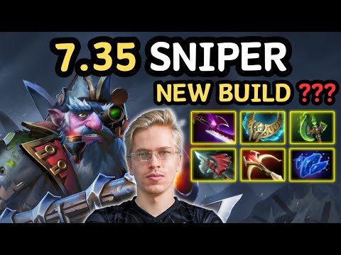 🔥 7.35 - TOPSON Sniper Midlane NEW BUILD ??? 🔥 Parasma & Revenant Brooch - Dota 2