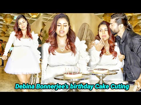 Gurmeet Choudhary celebrates wife Debina Bonnerjee's birthday Bash Cake Cuting Video