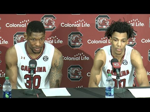 POSTGAME: A.J. Lawson, Chris Silva on Texas A&M — 2/16/19
