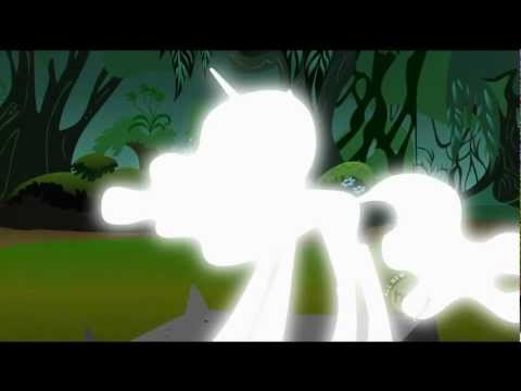 Princess Luna evolving evloving into Nightmare Moon