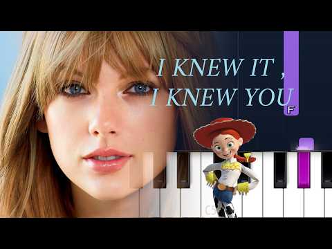Taylor Swift - I Knew It, I Knew You | Piano Tutorial (Toy Story 5) - first to cover