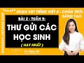 Vở bài tập Tiếng Việt Lớp 5 Bài 2: Thư gửi các học sinh