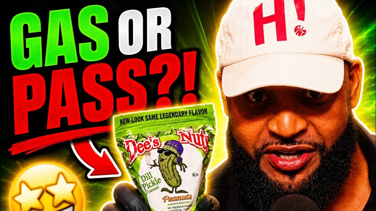 Are These Dill Pickle Peanuts Actually GOOD?! Trying Dees Nuts to see if its GAS OR PASS!