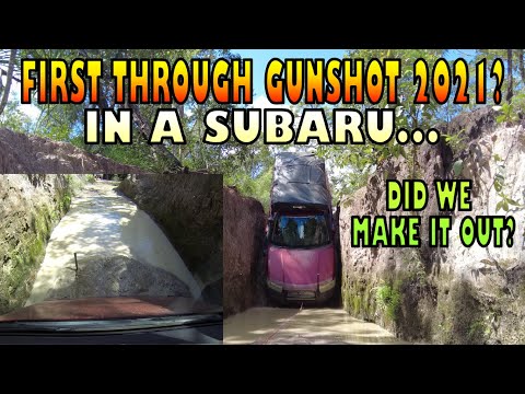 Subaru first through Gunshot 2021- Old telegraph track
