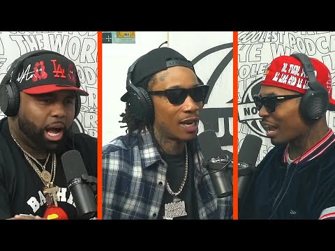 Wiz Khalifa Tells the No Jumper Crew To Stop Smoking Blunts!