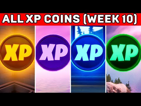 All XP Coins Locations In Fortnite Chapter 2 Season 4 (WEEK 10)
