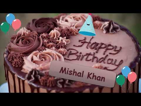Mishal Khan Birthday Cake | Happy Birthday Mishal Khan #birthday #cake #mishalkhan @wishes-for-you