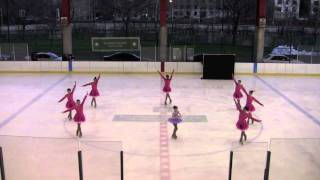 The Sky Rink Girls at Riverbank State Park 2011
