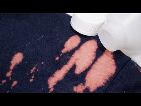 How to remove bleach stains