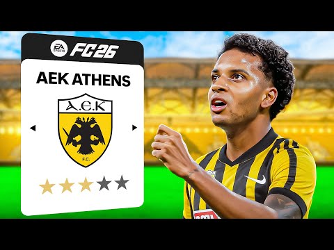 Ich habe AEK Athen wieder aufgebaut... und den griechischen Fußball! 🇬🇷